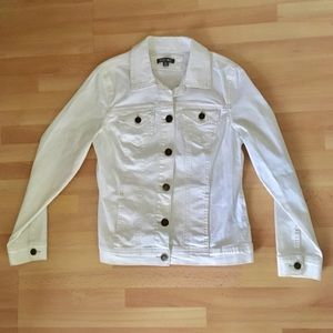White Denim Jacket